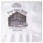 White 3-Ply Luncheon Napkins