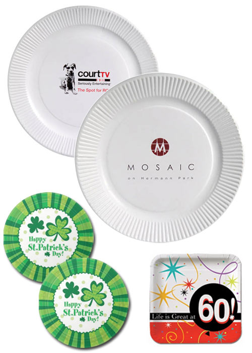 custom printed paper plates